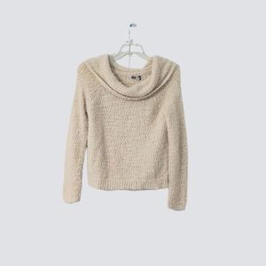 NWT Freshman 1996 Women's Size M Long Sleeve Cowl Neck Off the Shoulder Sweater